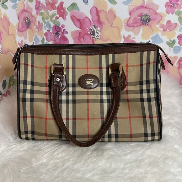 💯Authentic Burberrys Boston Handbag🍀 - Picture 11 of 17